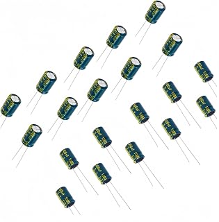 20Pcs 6.3V 1000uF Electrolytic Capacitor, 8x12mm