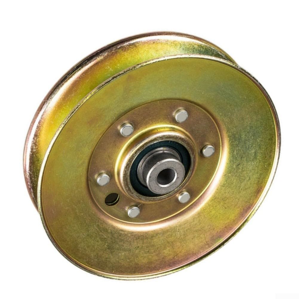 Polea Metal Dorada 12.8cm para Segadora para cadet Polea Metal(1pcs)