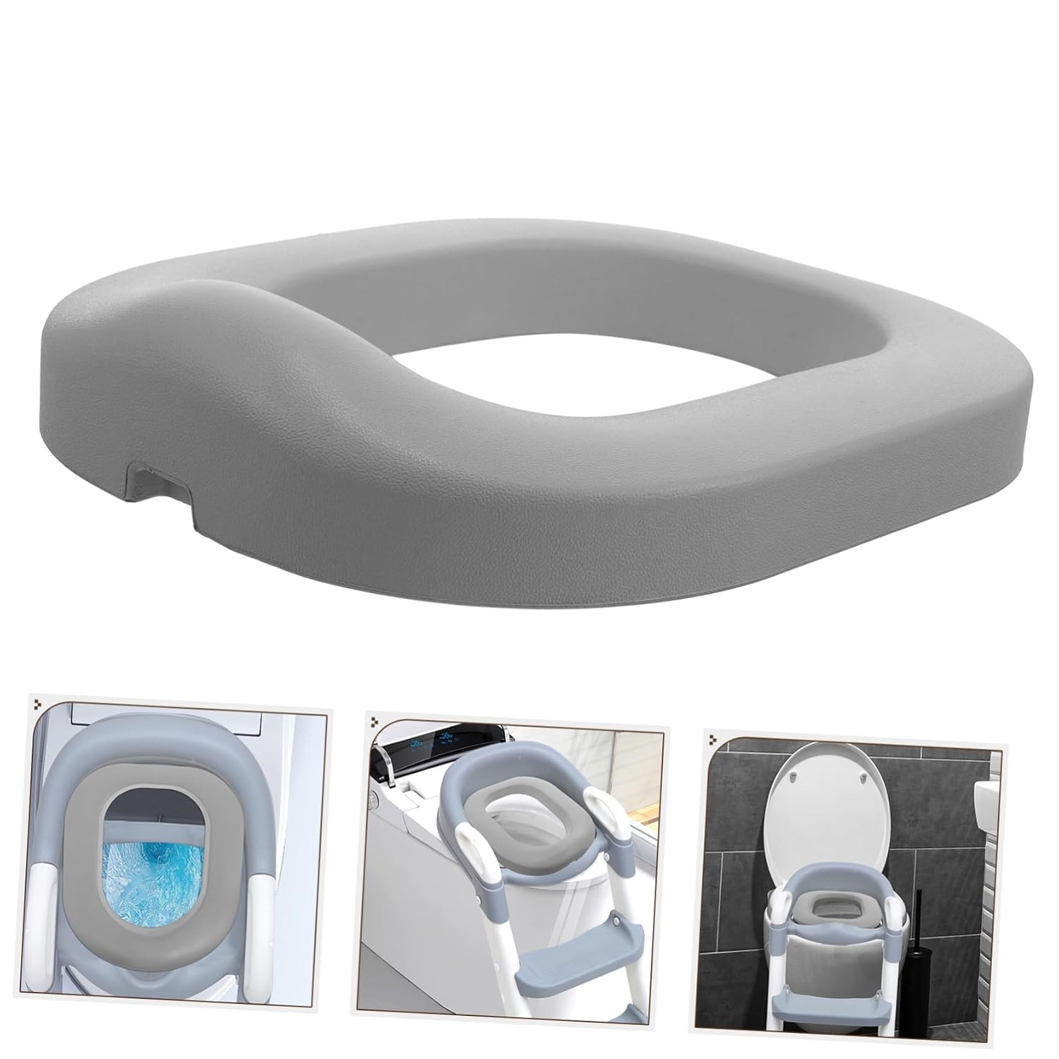 VANZACK Toilet Seat Cover Pad Boys and Girls Stool for Boys and Girls Toilet Training Seat Washable Pu Mat
