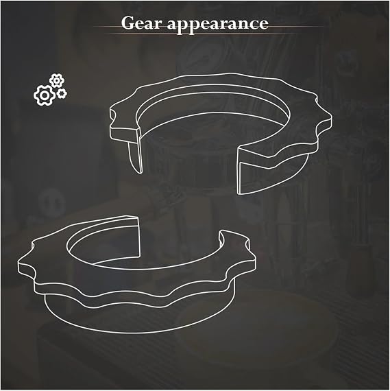Coffee Machine Brewing Head Anti-Scalding Ring Anti Scalding Lid， Compatible for Lelit Marax,V3，Compatible for Bianca,E61 Brewing Head Heat Shield