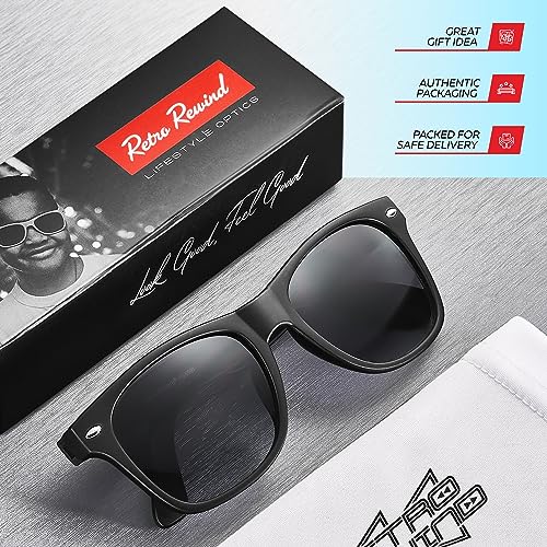 Retro Rewind Kids Sunglasses for Boys Girls Age 3-12 - Shatterproof UV400 Toddler Children Sun Glasses4