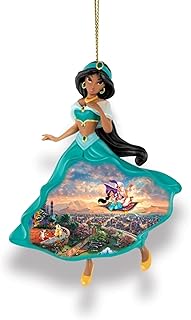The Ashton-Drake Galleries Disney Magic of The Season Ornament Collection, Thomas Kinkade Studios Princess Figurines, Princes Jasmine