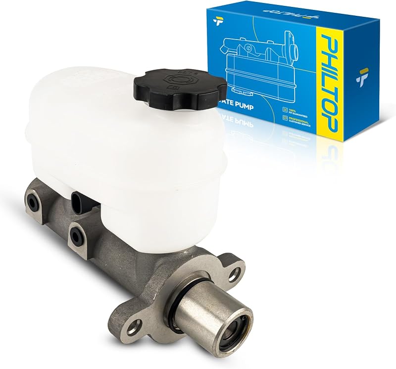 PHILTOP M630325 Brake Master Cylinder with Reservoir Fit for Chevrolet, GMC | 2005-2006 Chevrolet Silverado 1500 LS 4.8L/5.3L/4.3L, 2005-2006 Chevrolet Silverado 1500 LT 4.8L/5.3L/6.0L Direct Fit