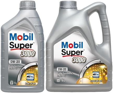 Mobil Super 3000 0W20 Motor Ya  4L + 1 L 156121