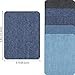 Boao 30 Pieces Iron on Patches, 3.7 x 4.9 Inch Fabric Denim Patches Repair Includes 5 Shades for Jeans, Shirts, Dress and Clothing(4.9 x 3.7 inches,Multicolor)