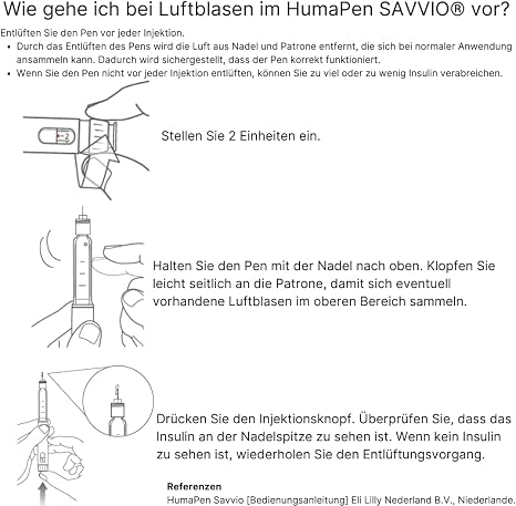 HumaPen Savvio Pen Insulin Injection Device in Various Colors (Graphite)