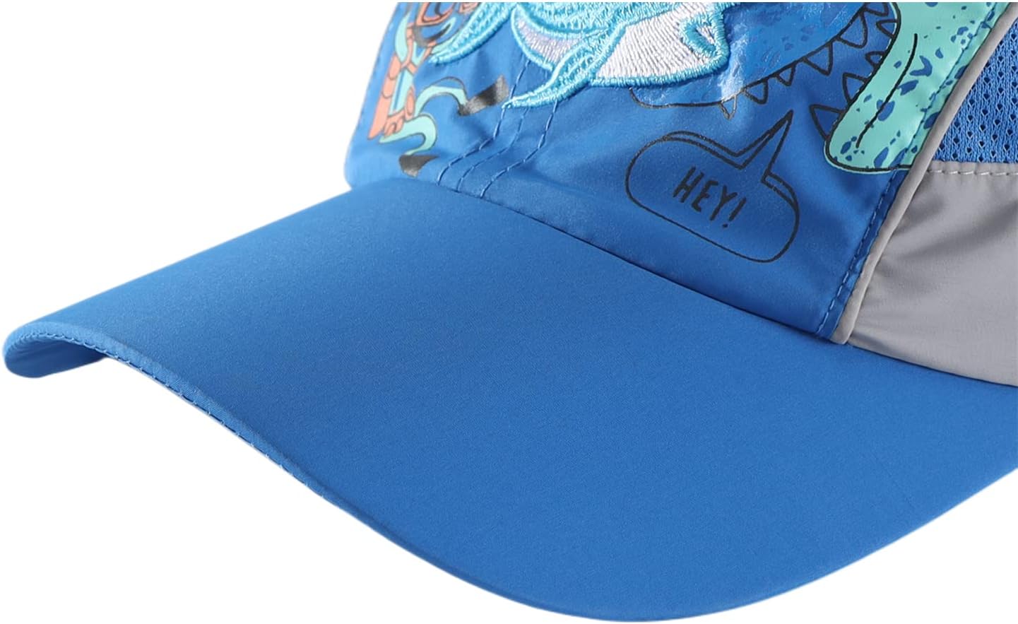 Breathable Kids Sun Protection Ball Cap Quick Dry UPF50+ Lightweight Mesh Sports Hats for Boys Summer Running Beach