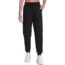 Womens Lightweight Cargo Pants with Pockets Stretchy Quick Dry Hiking Pants for Travel Casual Outdoor