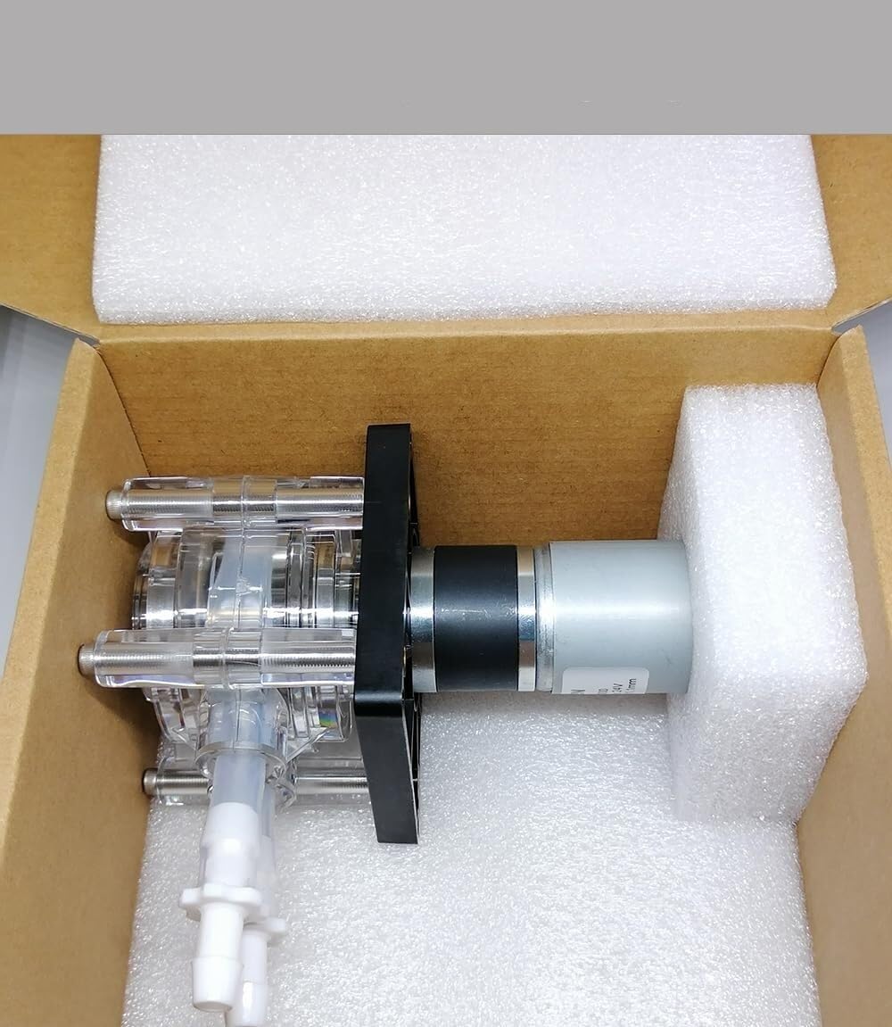 Industrielle Schlauchpumpe, 24V 3000ml/min Peristaltische Pumpendosierung Für Vakuum-Aquarium-Analyselabor, Große Durchflussrate,für Labor