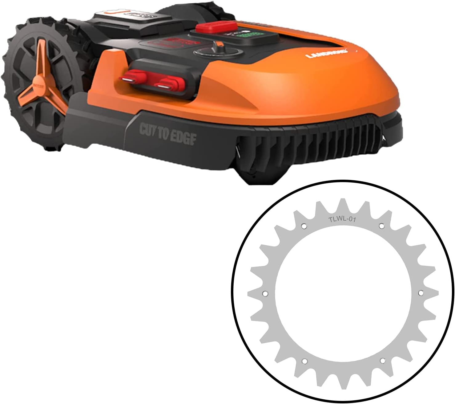 review Odashen Robotic Mower Traction Wheels Replacement for Worx Plus S/M Series Robot Lawn Mower, for S300 [WR130E] M500 [WR141E] M1000 [WR143E] M900 [WG758E]