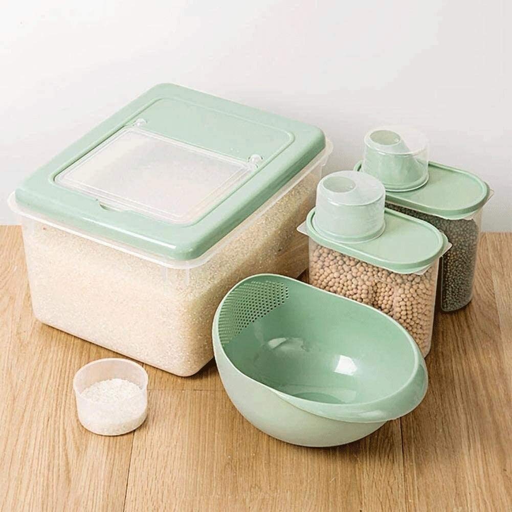 Armoire à épices et réservoir de riz de cuisson pour le stockage des grains secs