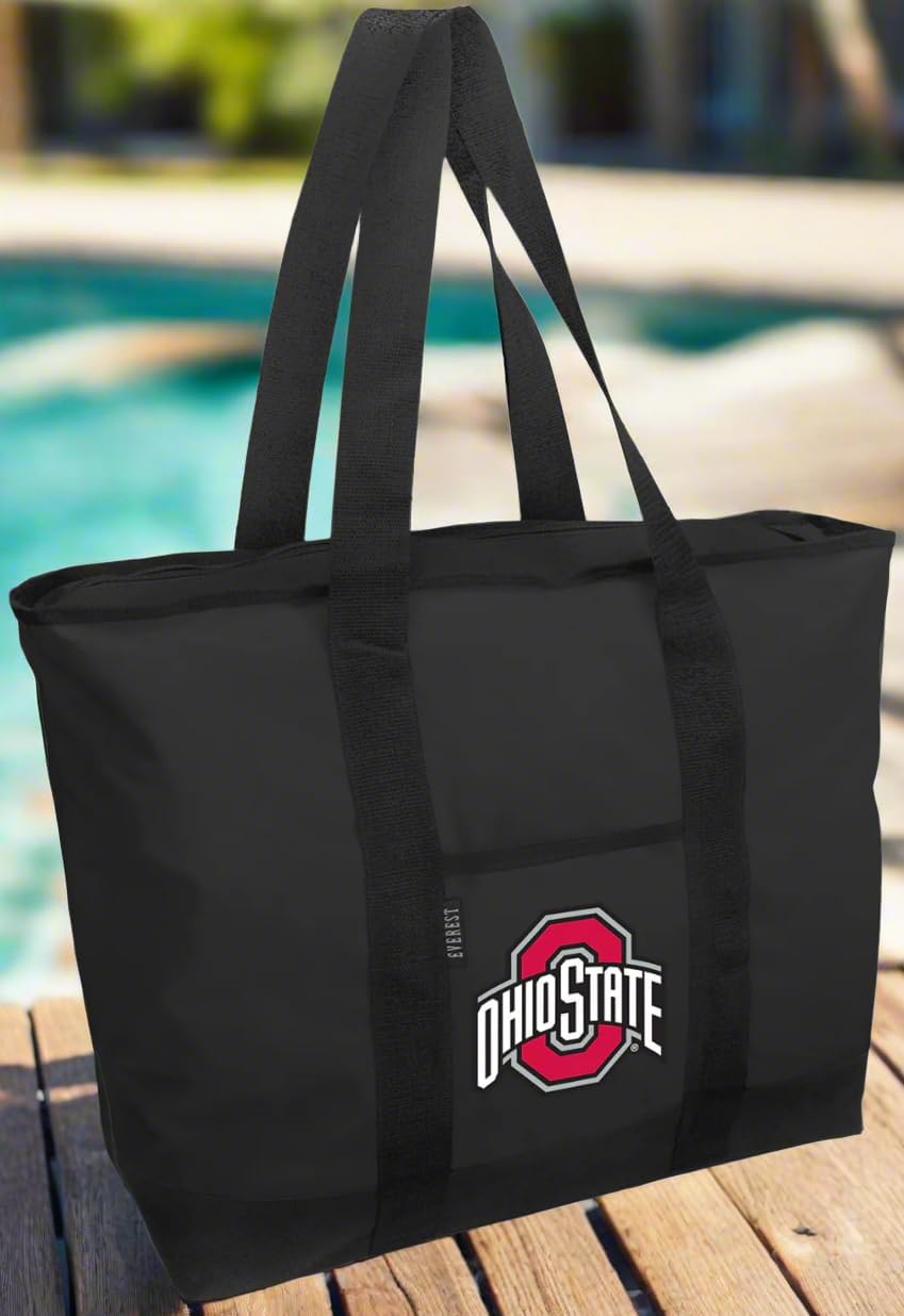 Broad Bay Ohio State University Tote Bag Large OSU Buckeyes Totes SHOPPING TRAVEL or EVERYDAY - Image 4
