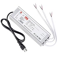 Vista 8 de Controlador LED de 100 vatios, 110 V CA a 12 V CC, salida de bajo voltaje, adaptador de transformador de bajo voltaje impermeable IP67 con enchufe