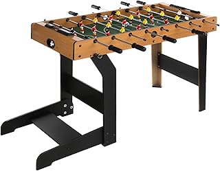 ColorBaby CB Games Futbolín Plegable, De Madera Resistente, 20 Jugadores, con marcadores manuales, para 2-4 Personas, Tamaño 101x51x70 cm, Futbolines para niños, Fútbol niño, Juguetes 6 años (85332)