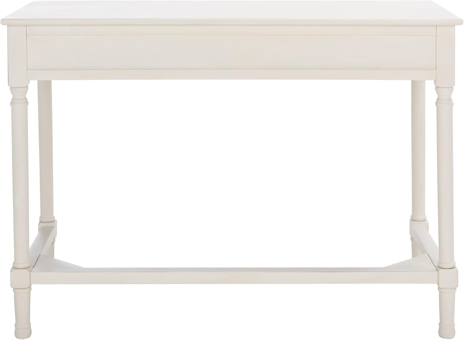 SAFAVIEH Home Collection Ryleigh Distressed White 2-Drawer Desk