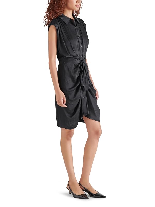 Steve Madden Apparel Toria Dress, Black, 6 by Steve Madden - Image 2