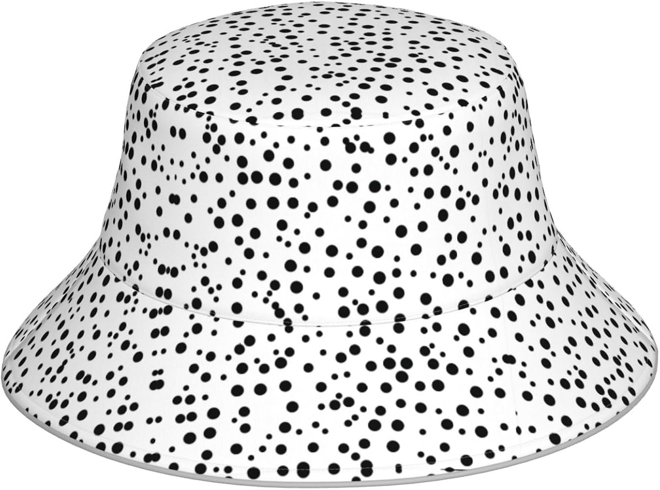 Rare J. Crew Bucket Hat Black And White Polka Dot For Women One Size Fits All Ll Cool J Hat - Etsy main image 4