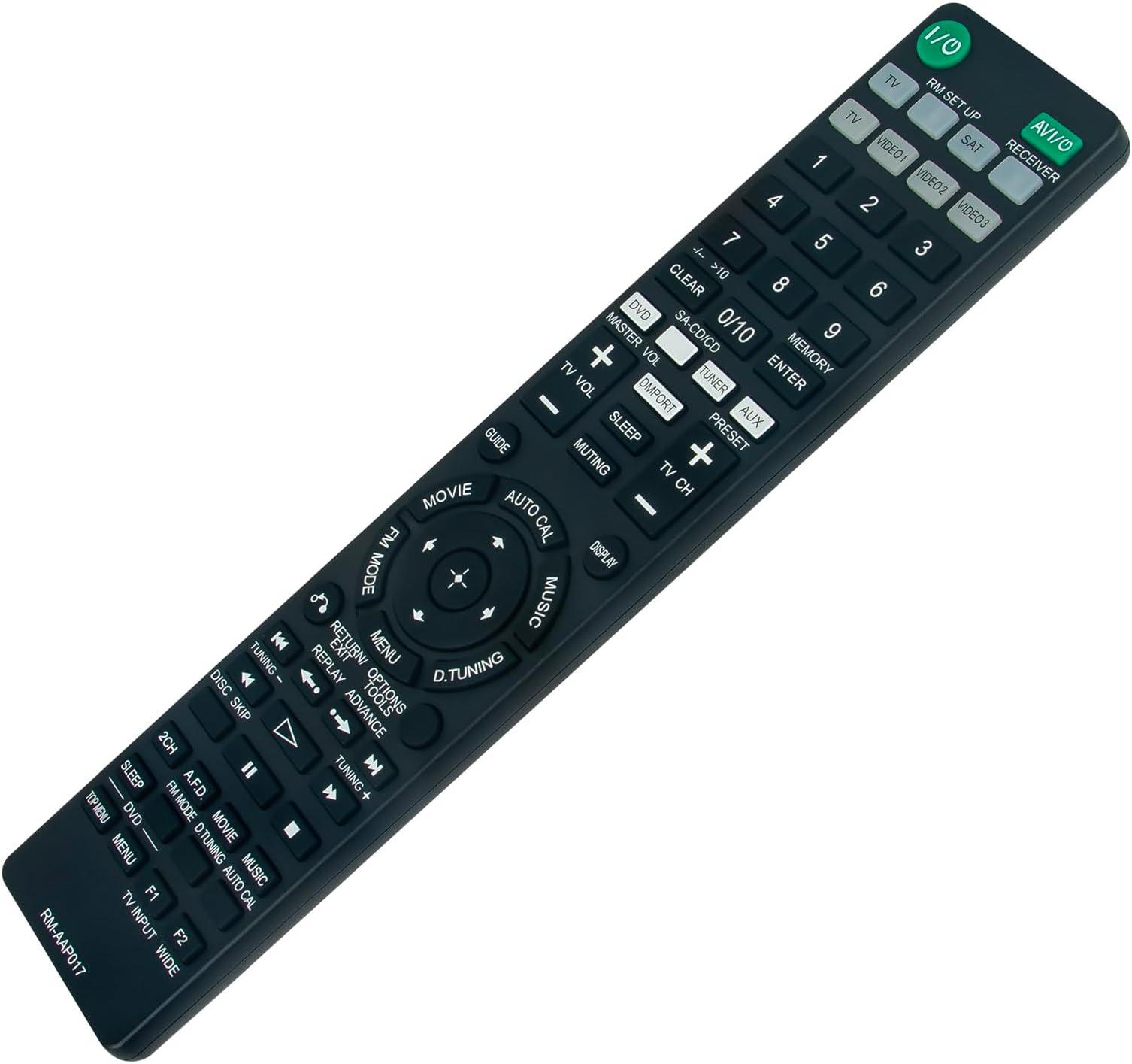 VINABTY RM-AAP017 Replace Remote Control Fit for Sony RMAAP017 Home Theater AV System STR K890,STR-DG910,STR-K890,STRDG910,STRK890