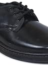 AJANTA School Shoes for Boys | Lightweight & Washable | Padded Insole & Cushion Footbed | Heel Pad | Slip Resistance Black gallery image