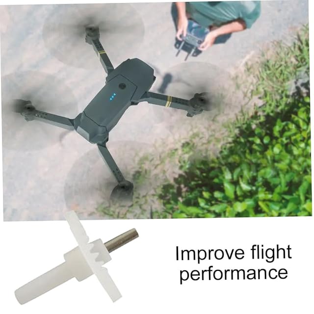 Foto 6 de 8 de engranaje de motor de avión rc|Engranajes de motor de drones Accesorios de aviones RC compatibles con E58…