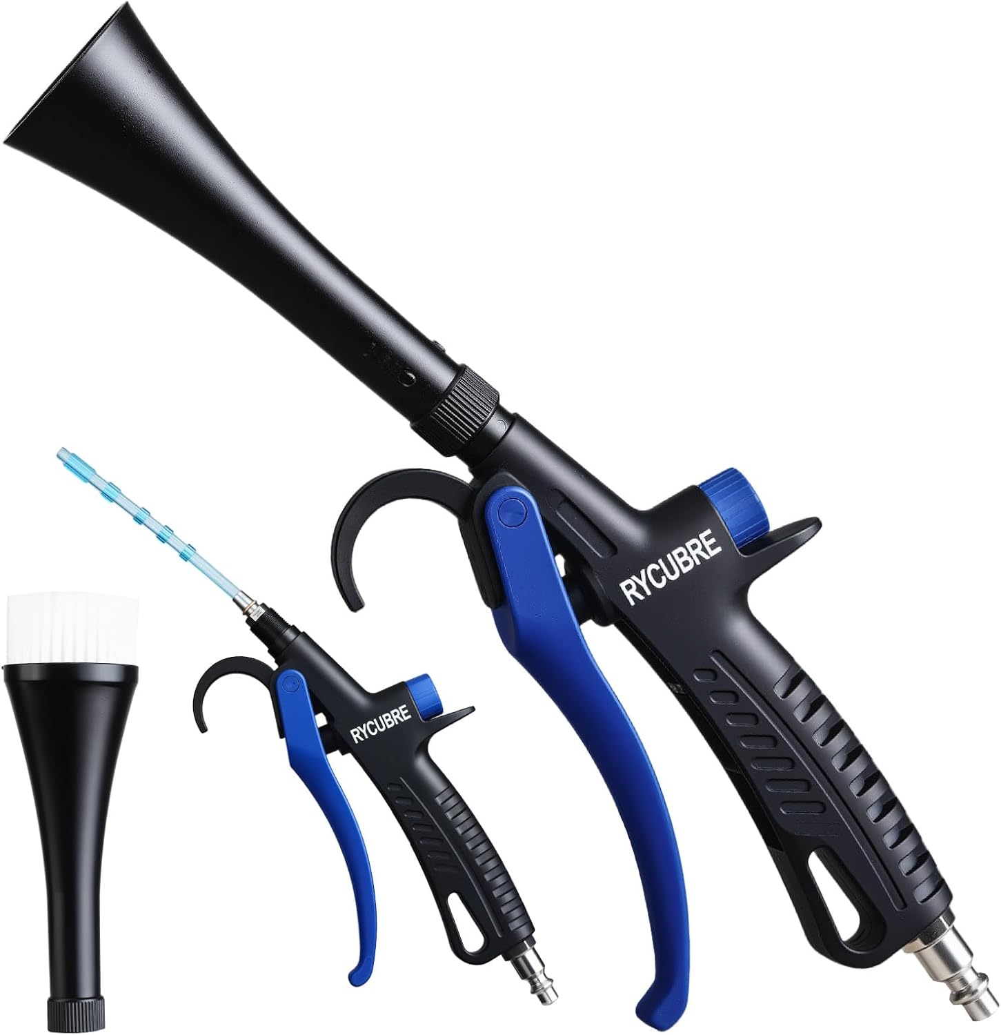 Professional Tornado Car Cleaning Gun - High-Pressure Air Blow Gun for Car Detailing, Air Compressor Compatible Air Blower Gun