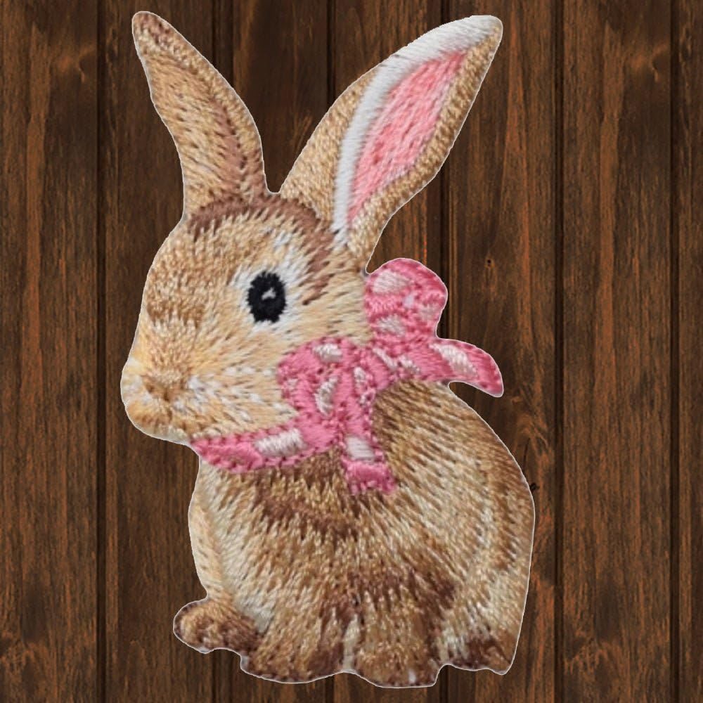 Paddy's Patches Baby Cottontail Bunny Rabbit Iron On Patch