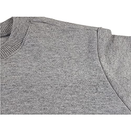 Blusa de Moletom Infantil, Baby Deluxe, Mescla, 14 Anos