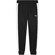 Puma Boys T7 Foundations Classic Track Jogger, Pull on Pant, Drawcord Closure