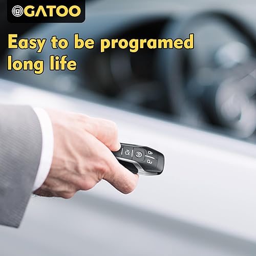 Miniatura 7 de Llavero inteligente de repuesto compatible con Ford Fusion Mustang Edge Explore Fusion Titanium Lincoln MKZ MKC MKX 2013 2014 2015 2016 2017 2018