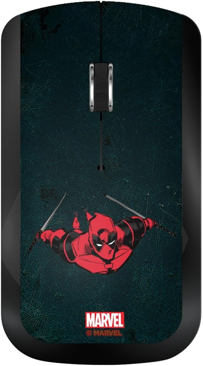 Keyscaper Marvel Deadpool Badge Wireless Mouse