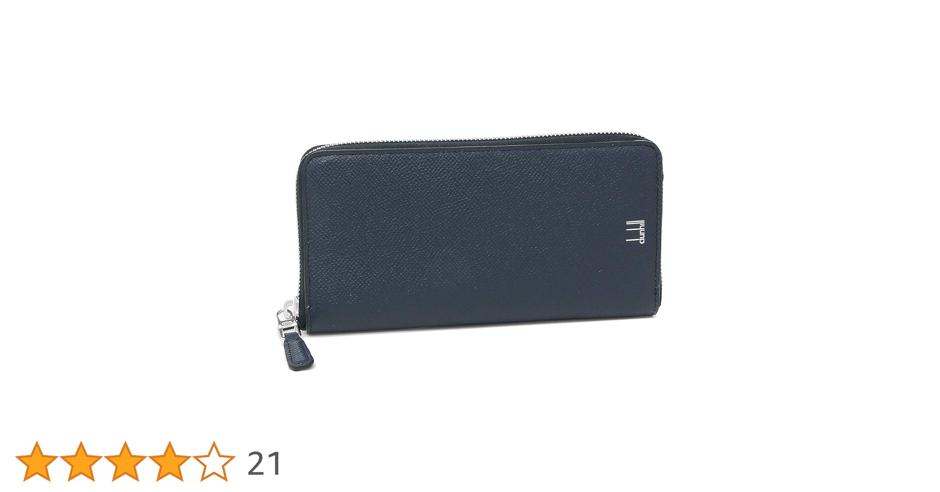 ダンヒル　財布　美品　ラウンドファスナー　ネイビー Amazon | dunhill ダンヒル 長財布(ラウンドファスナー