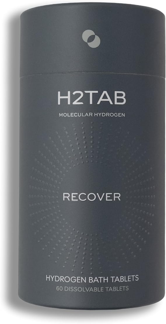 Molecular H2TAB Hydrogen Bath Tablets, 60 Count, Fragrance-Free