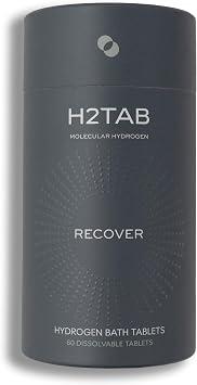 Molecular H2TAB Hydrogen Bath Tablets, 60 Count, Fragrance-Free
