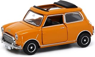 Tiny City 1/50 ミニクーパー ブラウン ダイキャストミニカー