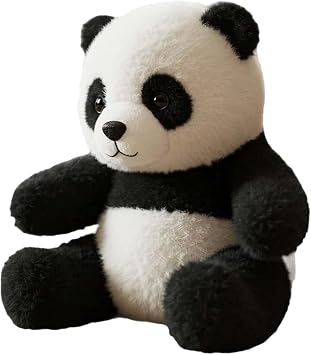Panda Soft Toy - Panda with Soft Music - Cute Washable Cover for Girls Adults Valentine's Day Halloween Christmas Birthday