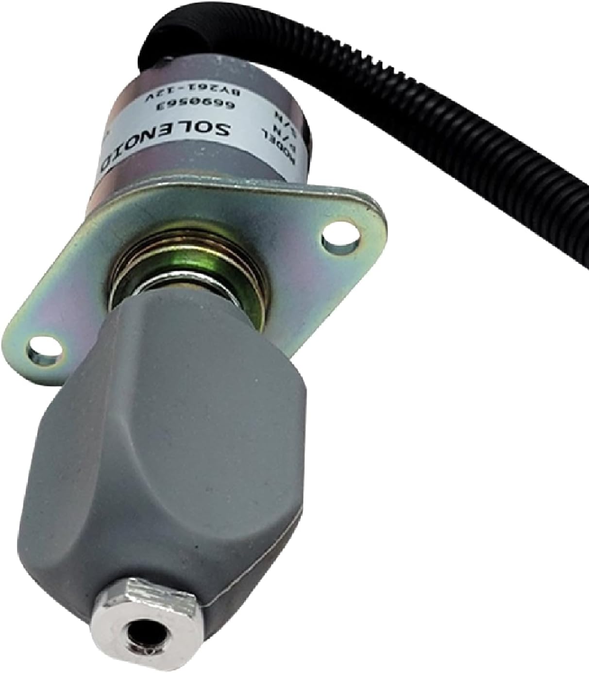 12V Shutoff Solenoid 6690563 Fits for Bobcat S300 S220 S130 S150 Loader