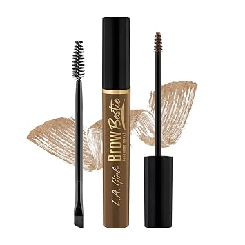 L.A. Girl Brow Bestie Gel With Dual-Ended, Dark Blonde GBG381