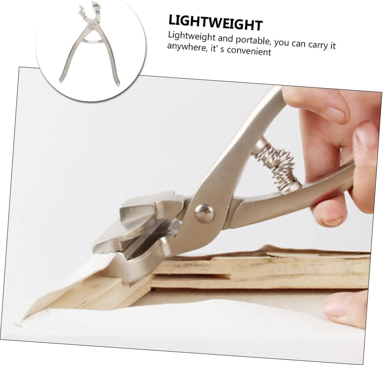 VILLFUL Canvas Plier for Stretching Painting Cloth Durable Gripper with Ergonomic Handle Art Tool for Artists and DIY Enthusiasts