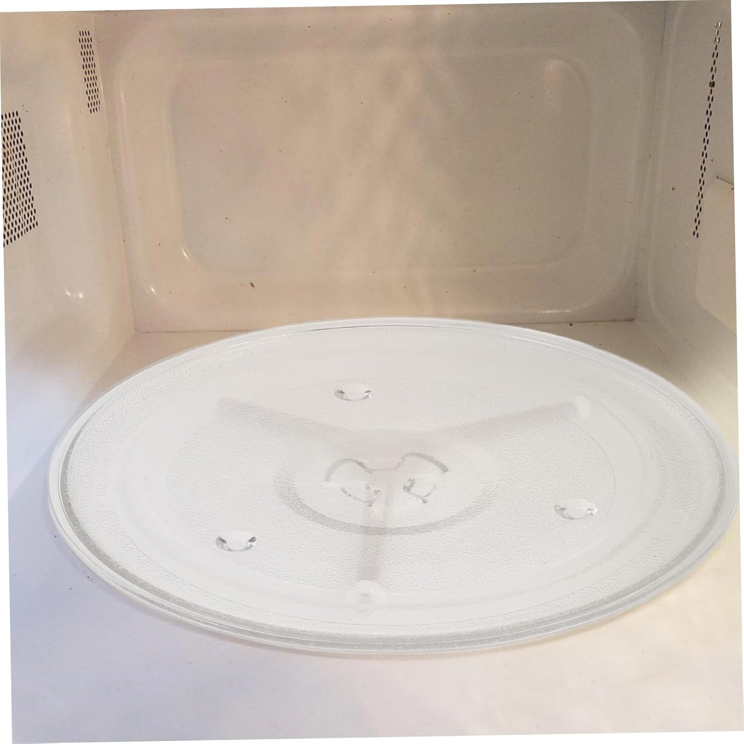 Artibetter 2pcs Microwave Oven Turntable Replacement Microwave Turntable Glass Plate Oven Plate for Models