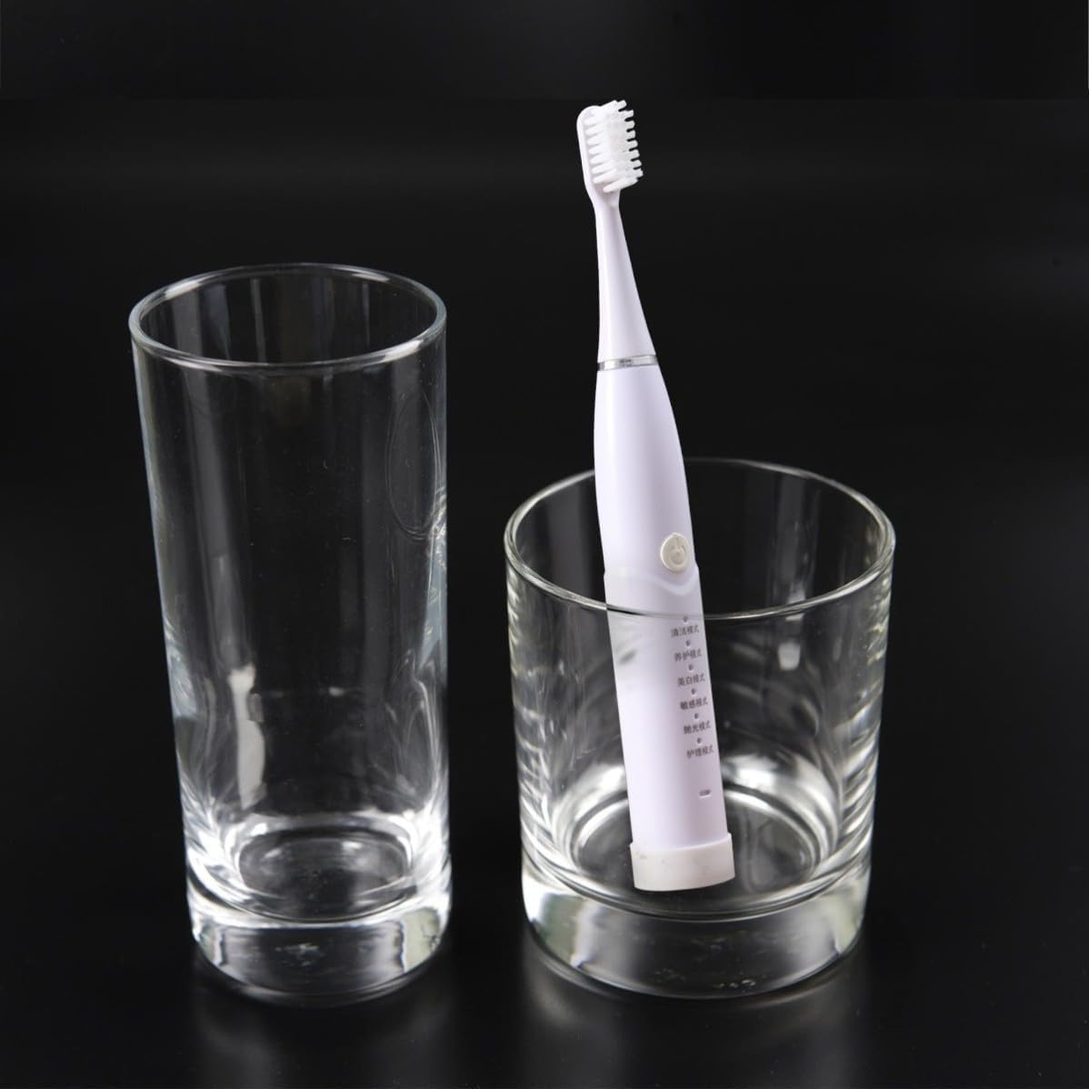 USB Rechargeable Electric Toothbrush Waterproof Acoustic Vibration White