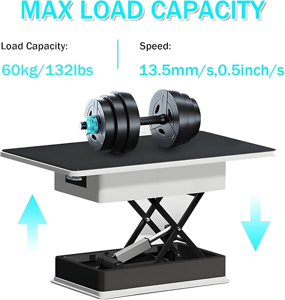 Height Adjustable Lifting Platform,Electric Lifting Platform,Steel material,with Remote Control,Lift Table for Material Handling and Transportation,Etc