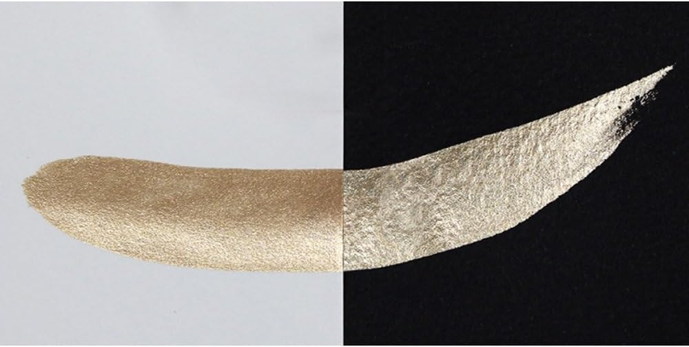 Coliro : Pearlcolors : Mica Watercolour Paint : 30mm Refill : Moon Gold M650