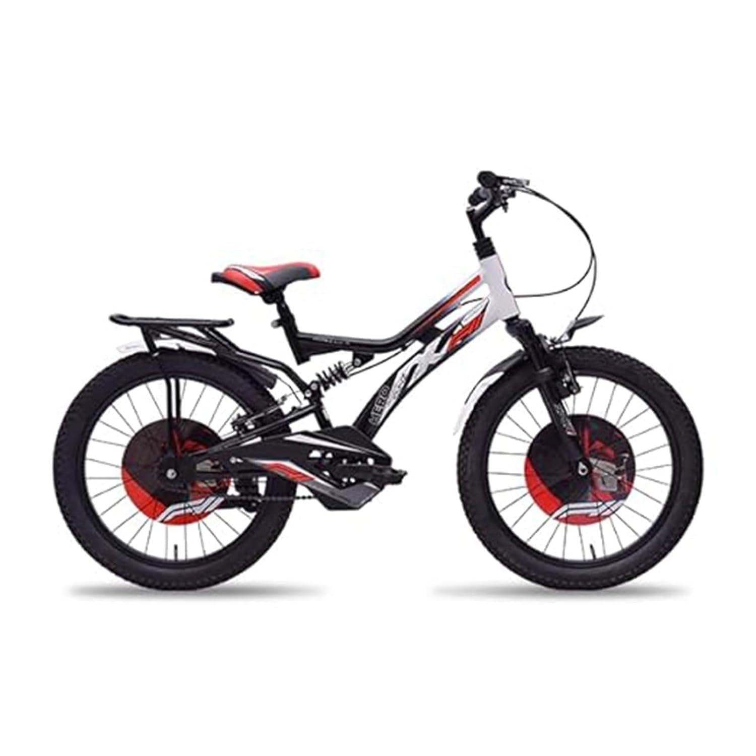 Hero F11 Kids Bike | Dual Suspension, SEMI Fat Tyres, 20-Inch Wheels, Alloy Steel Frame | Modern Design - Black - Review, Price and Buying Guide