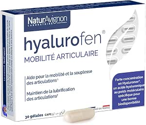 Pack De 3 Flacons D'Acide Hyaluronique 100mg - Vita World - 300 Capsules - Pour Articulations