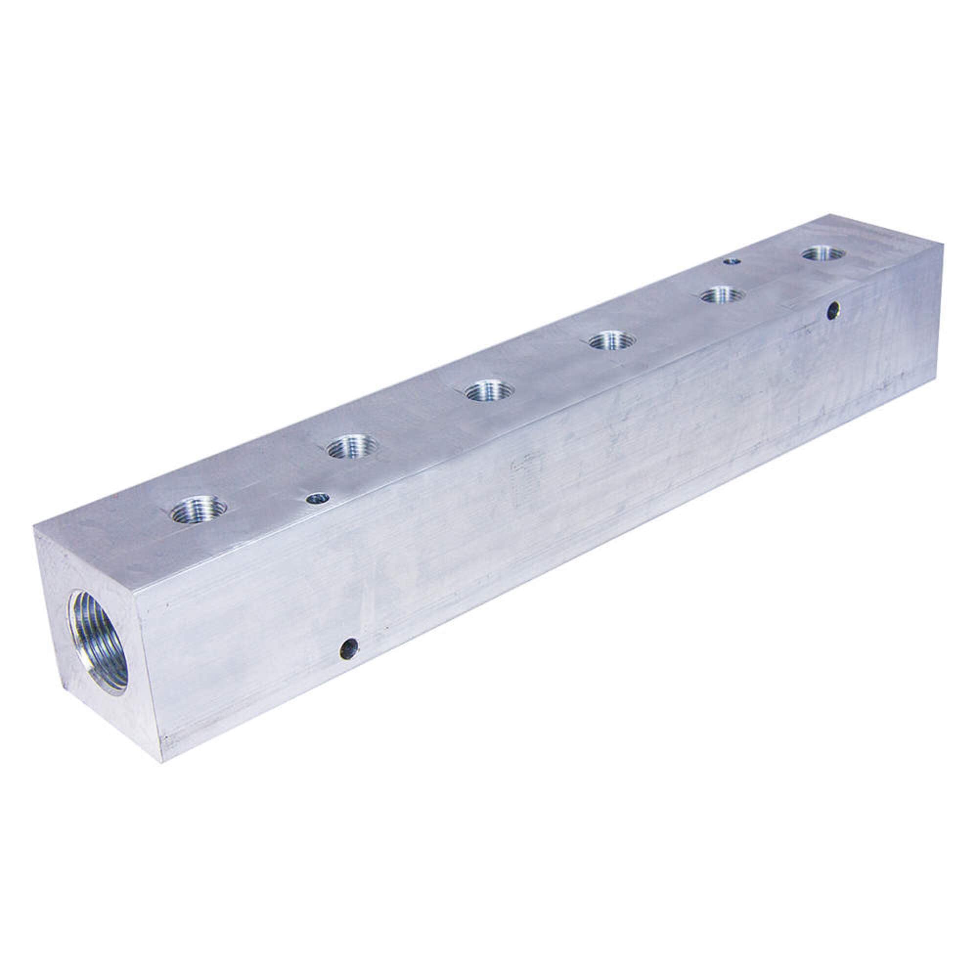Pneumadyne Inc Manifold Aluminum 6 Outlets 14-1/4 L