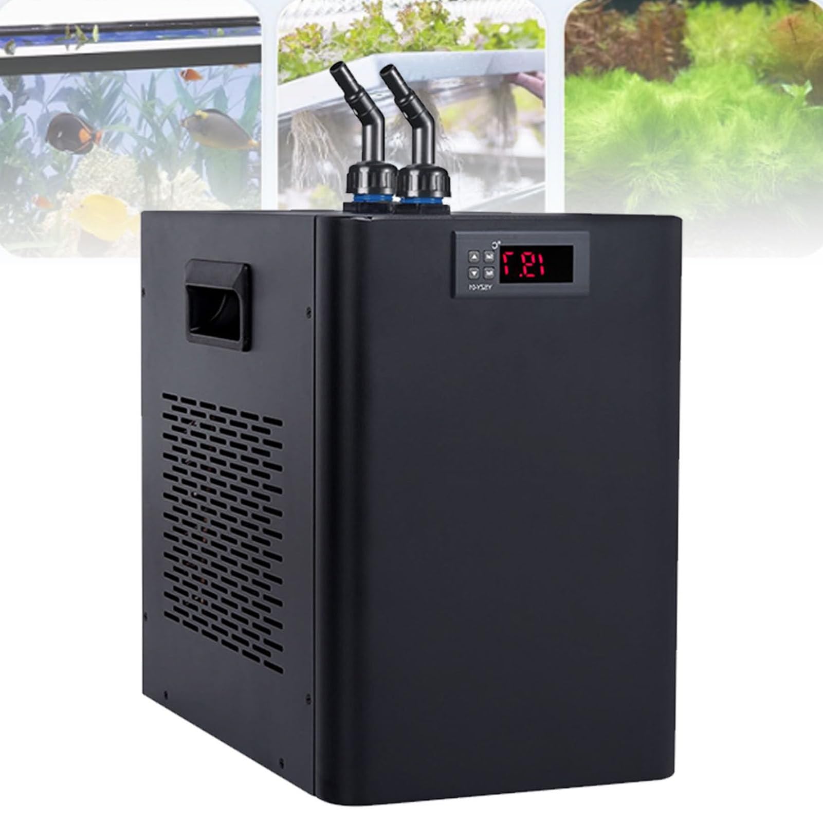 Refroidisseur d'eau silencieux pour aquarium et culture hydroponique 42 gallons
