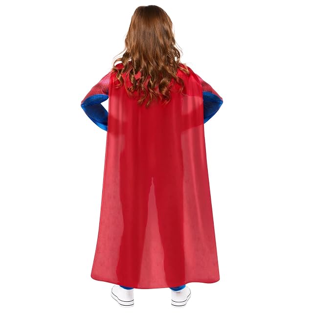 Foto 6 de 8 de amscan 9915768 - Disfraz oficial de Warner Bros Supergirl para niñas de 3 a 4 años