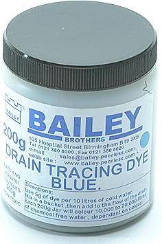 Bailey BAI1992 Drain Tracing Dye-Blue