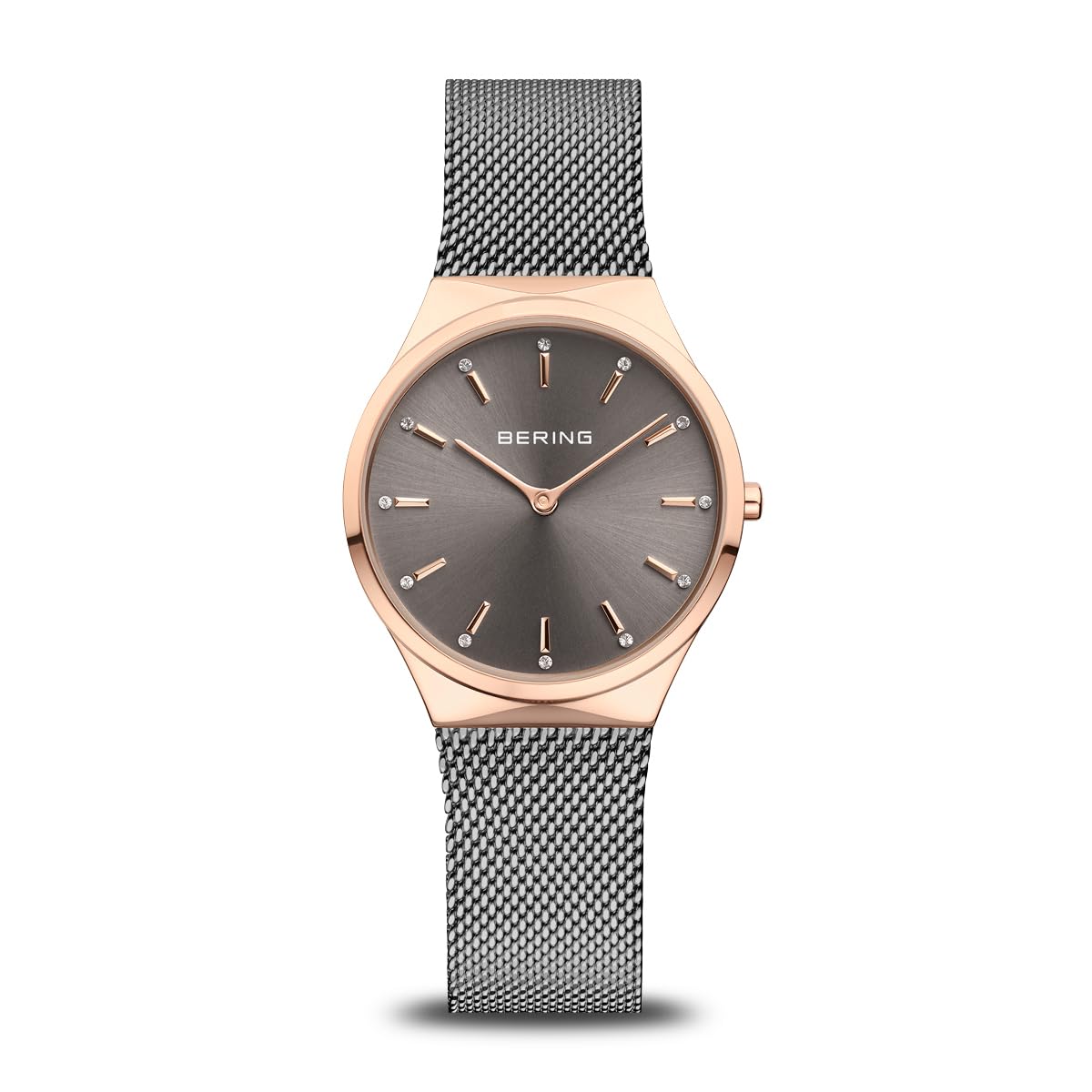 BERING Damen Uhr Quarz Movement - Classic Collection mit Edelstahl und Saphirglas 12131-369-GWP