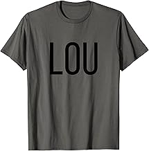 LOU Louisville Kentucky Airport Code Lists LOU T-Shirt